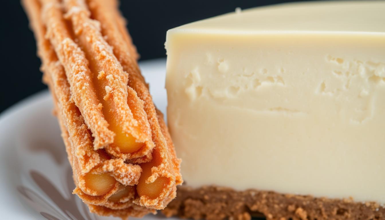 Churro and Cheesecake Textures