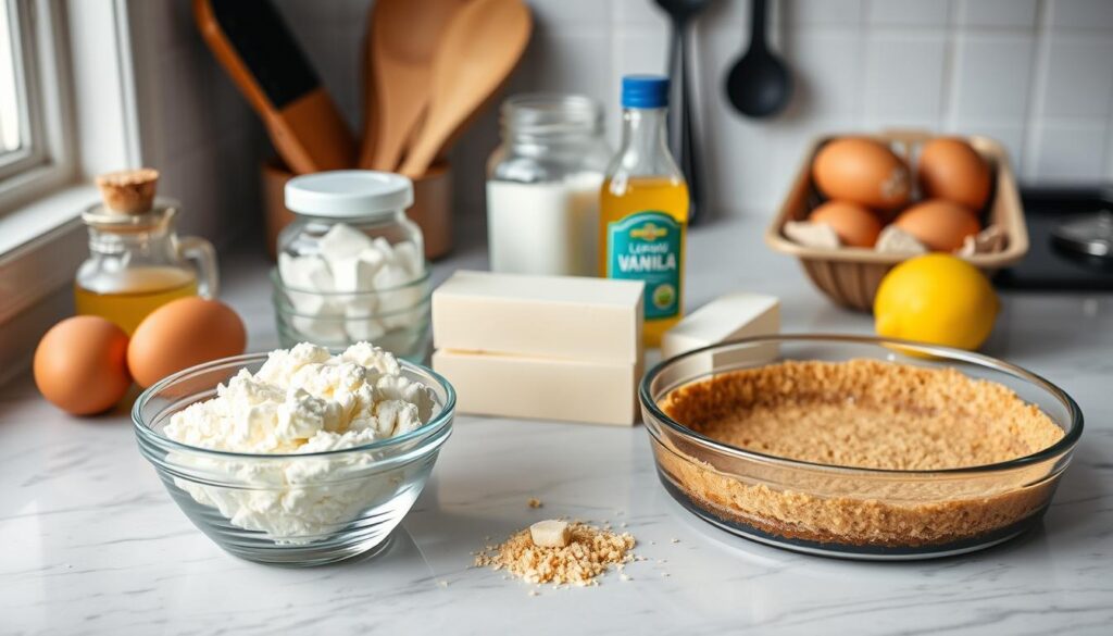 Cottage Cheese Cheesecake Ingredients