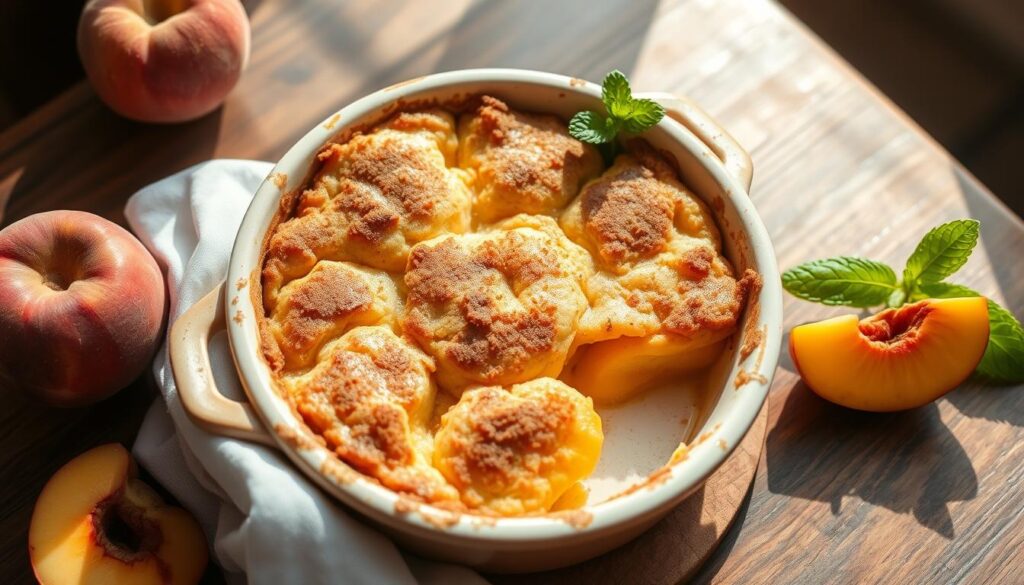 Gluten-Free Peach Cobbler