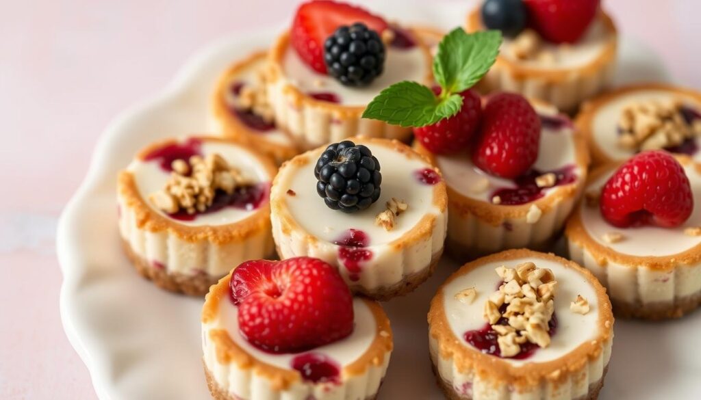 Keto-friendly cheesecake bites