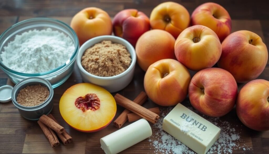 Peach Cobbler Egg Rolls Ingredients