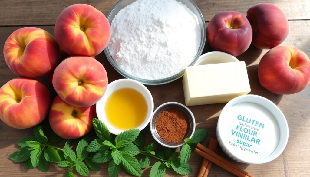 Peach Cobbler Ingredients