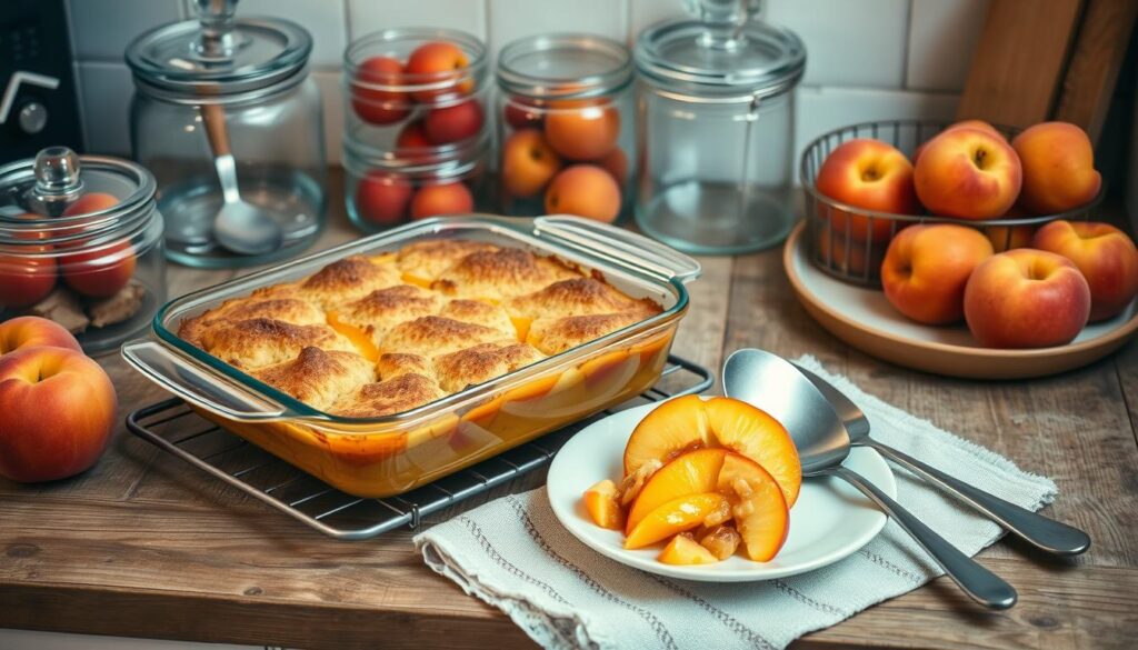 Peach Cobbler Storage Tips