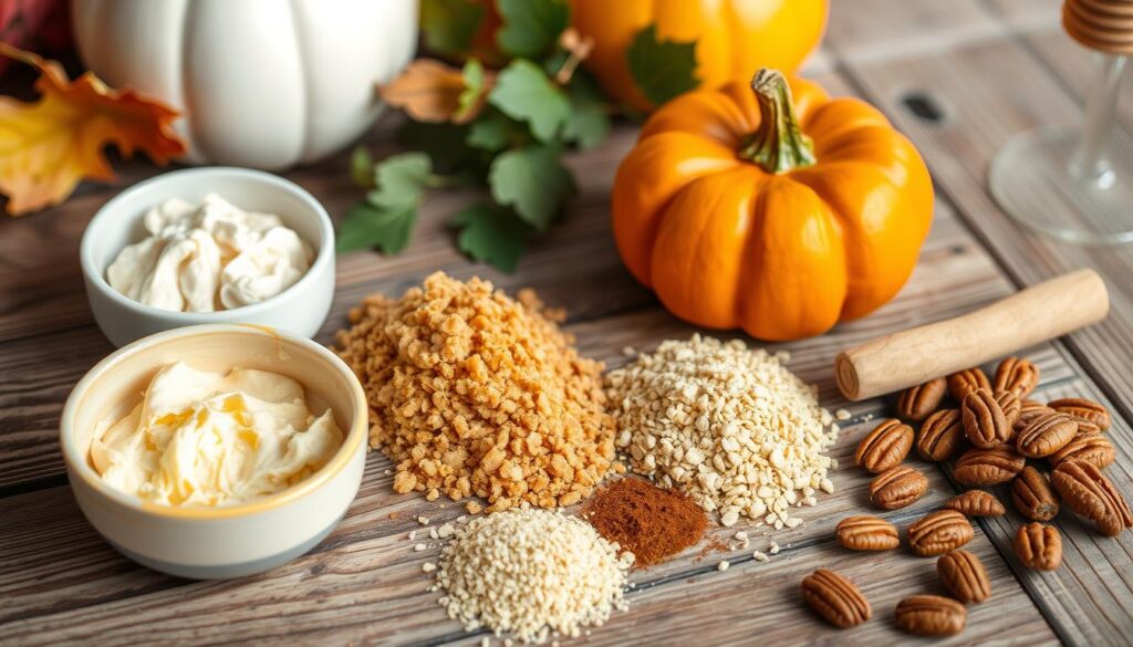 Pumpkin Cheesecake Ingredients