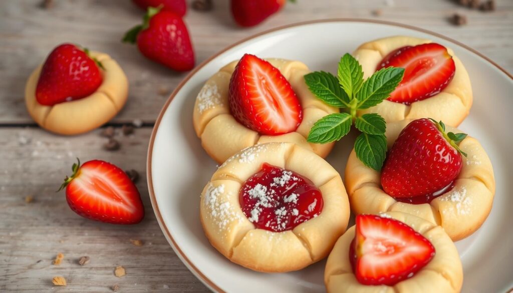 Strawberry Cheesecake Cookies