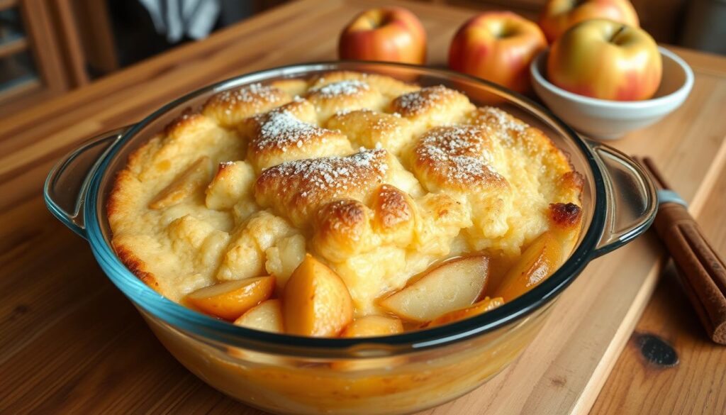 Yellow Cake Mix Apple Cobbler